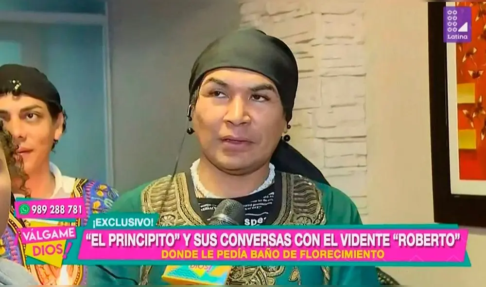 Erick Sabater se incomoda con comentario de vidente Roberto Granda