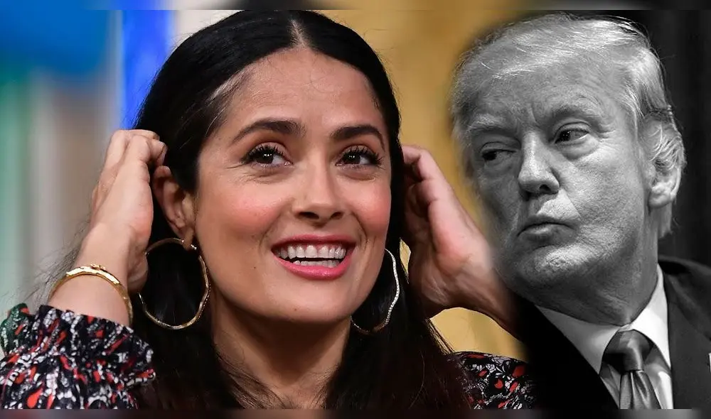 Salma Hayek se convierte en bruja y lanza “hechizo” contra Donald Trump Salma Hayek se convierte en bruja y lanza “hechizo” contra Donald Trump