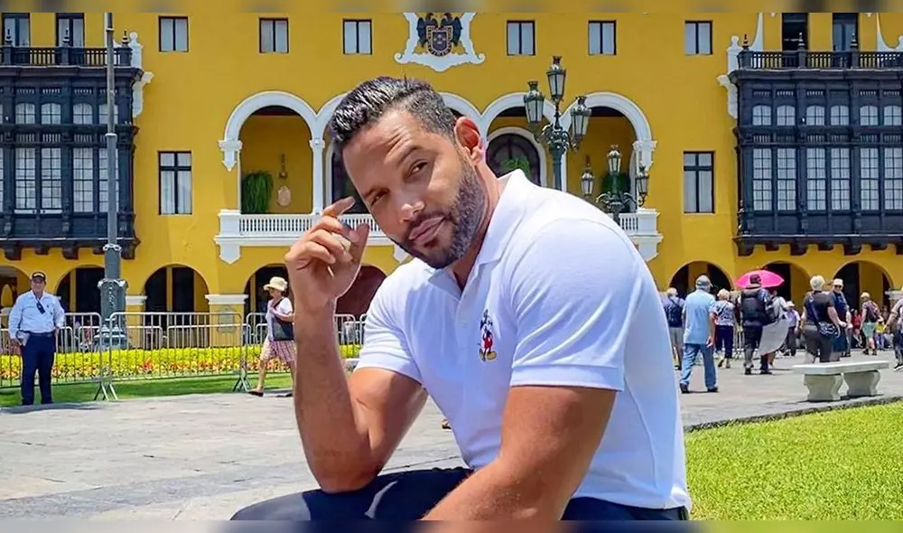 Carlos Mejía en el Perú. Foto: Instagram