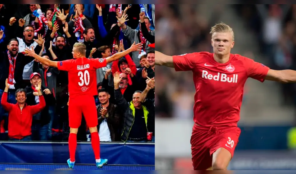 Champions League: Erling Halang anota hat trick en su debut con el Salzburgo. Champions League: Erling Halang anota hat trick en su debut con el Salzburgo.