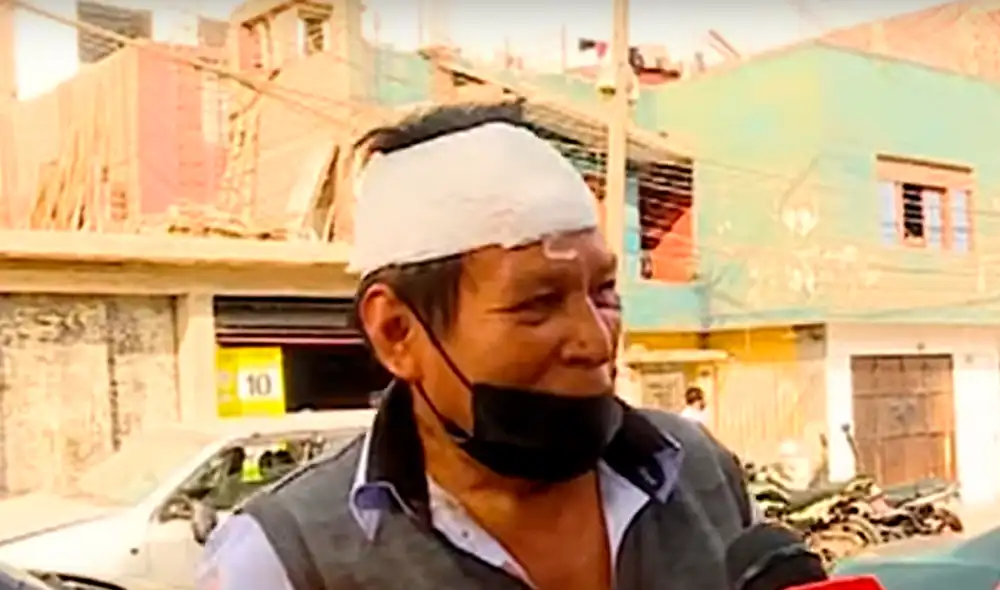 El delincuente fue detenido y trasladado hasta la comisaría de Santa Elizabeth. Video: Panamericana