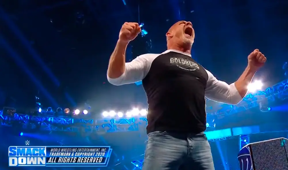 Goldberg cerro un nuevo programa de SmackDown atacando a The Fiend Bray Wyatt. | Foto: WWE Goldberg cerro un nuevo programa de SmackDown atacando a The Fiend Bray Wyatt. | Foto: WWE
