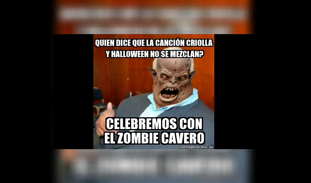 Facebook: "Halloween" y el "Día de la Canción Criolla" tienen batalla de memes y aquí están los mejores [FOTOS]