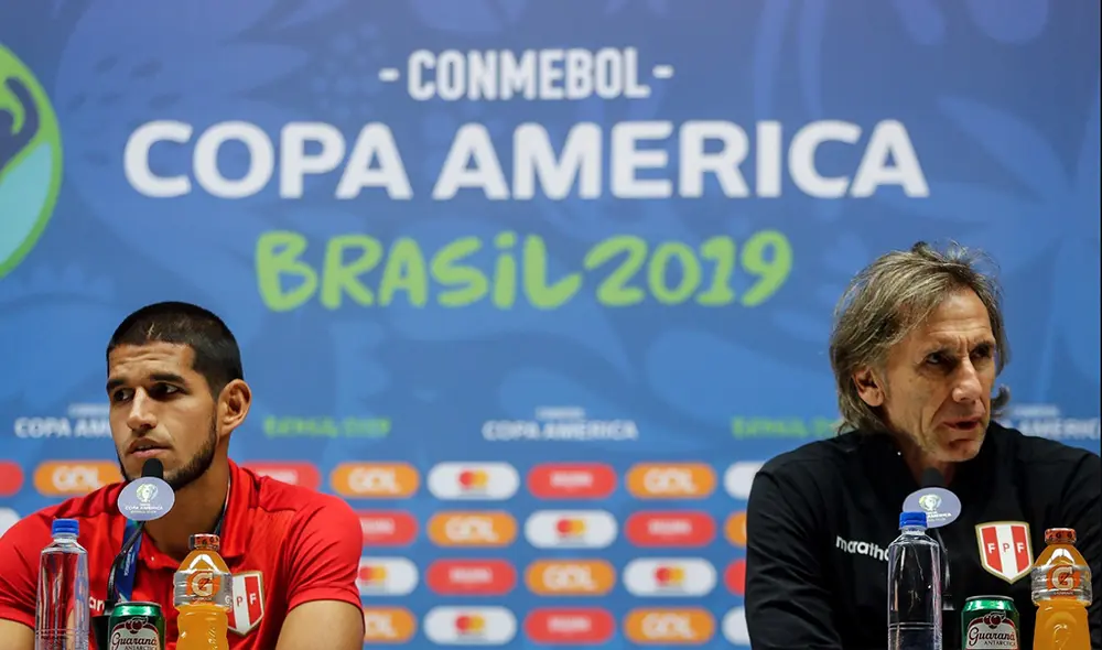 El defensa disputó la última Copa América con Perú. Foto: AFP.