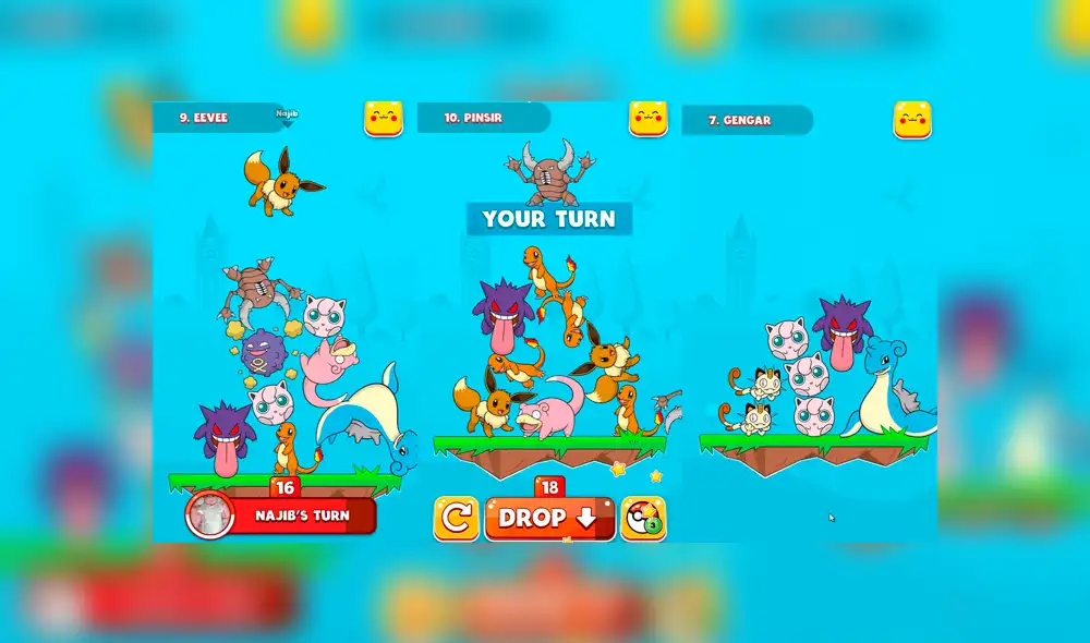 Pokémon Tower Battle llega gratis a Facebook Gaming.