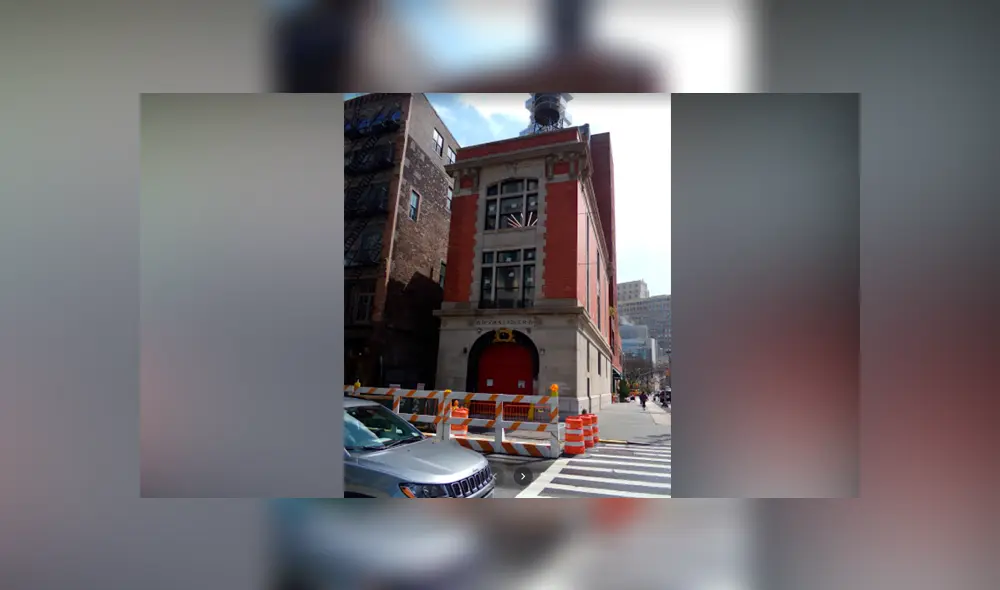 Desliza las imágenes para ver cómo luce realmente la guarida de los Cazafantasmas. Fotocapturas: Google Maps.