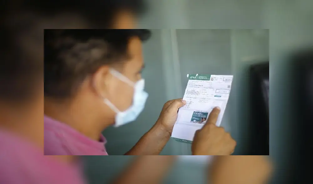 Recibo de luz. Foto: Carlos Contreras Merino/La República