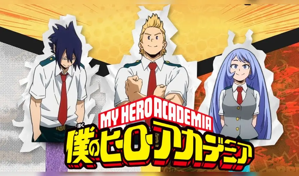 My Hero Academia: Se revela nuevo diseño del ‘Big Three’ para el anime