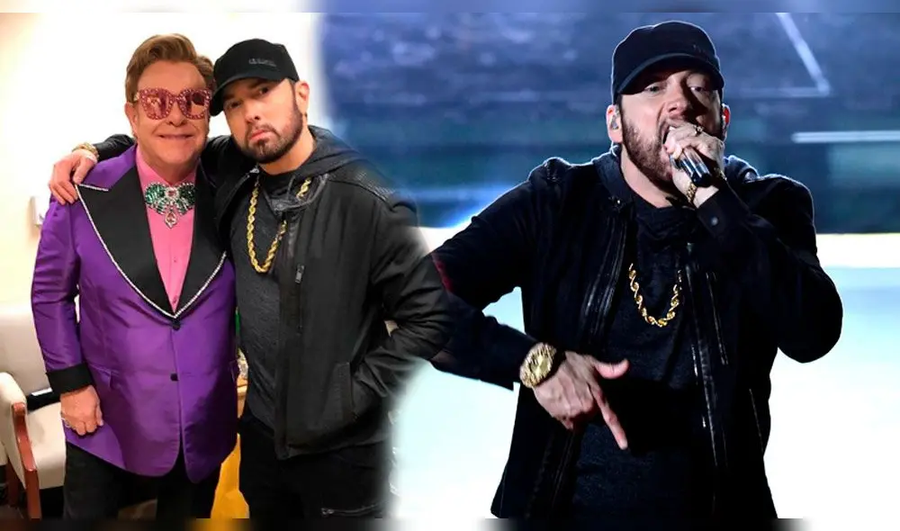 Eminem, Elton John, Oscar 2020 Eminem, Elton John, Oscar 2020
