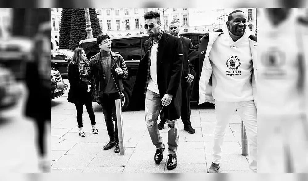 Chris Brown fue detenido en Francia acusado de violación 