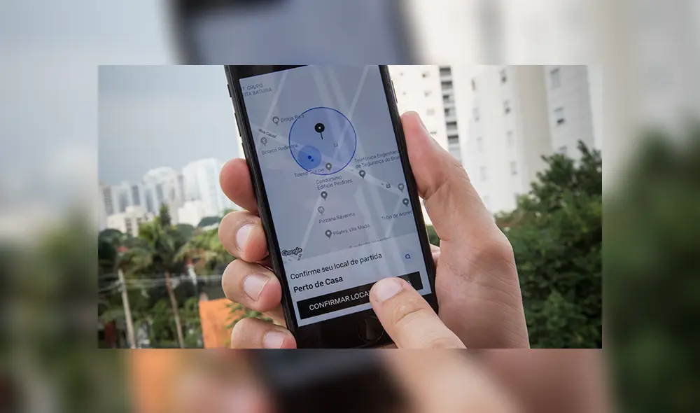 Al solicitar un viaje, la opción UberSOS es la única que estará disponible en la aplicación.