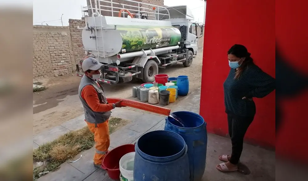 agua en cisterna agua en cisterna