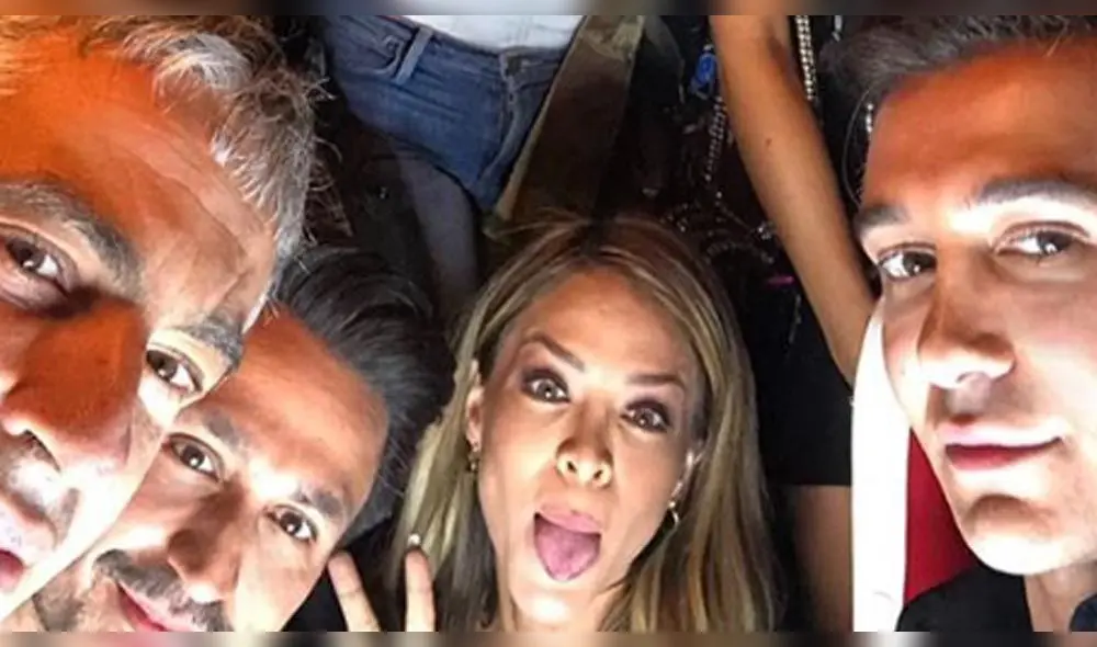 Sheyla Rojas permite que millonario Fidelio Cavalli le bese el cuello [VIDEO]