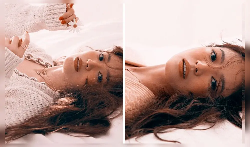 Song Hye Kyo vestida de Bottega Veneta para la edición de mayo 2020 de ELLE Signapore.