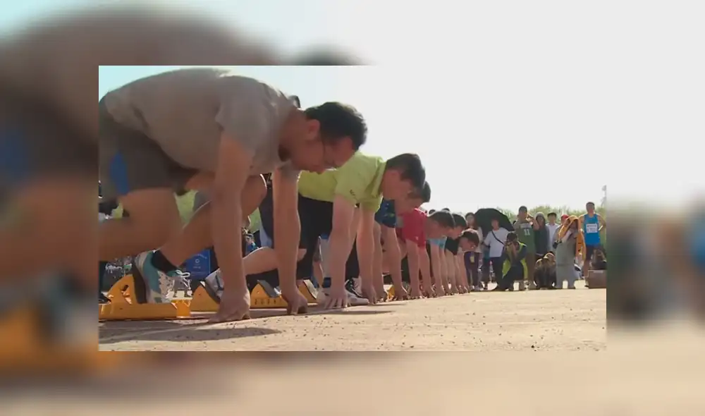 Youtube viral: Atletas quedan en ridículo por perro callejero que se coló en competencia [VIDEO]
