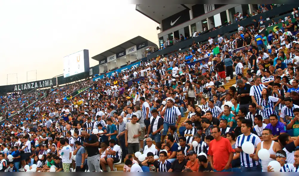 Alianza Lima: hinchas podrán ver partido ante Comerciantes Unidos en Matute