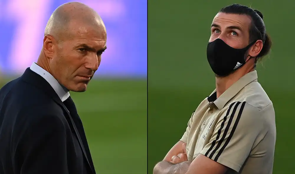 Zidane indicó que Gareth Bale se autodesconvocó del Real Madrid vs Manchester United. Foto: AFP/Composición Zidane indicó que Gareth Bale se autodesconvocó del Real Madrid vs Manchester United. Foto: AFP/Composición