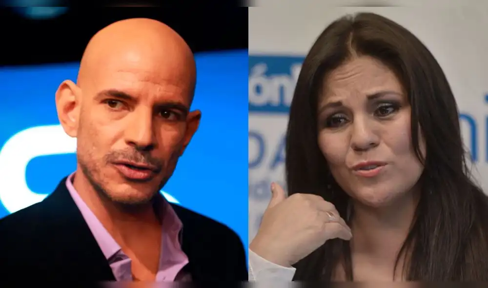 Ricardo Morán y Dina Paucar Ricardo Morán y Dina Paucar