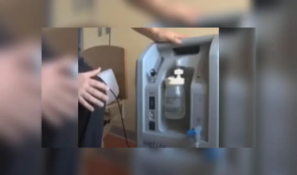 Celina Mejía denuncia estafa de concentradores de oxígeno. Créditos: Latina. Celina Mejía denuncia estafa de concentradores de oxígeno. Créditos: Latina.