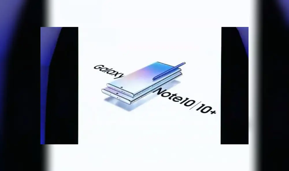 Samsung presentó al Galaxy Note 10 y Note 10+. Samsung presentó al Galaxy Note 10 y Note 10+.