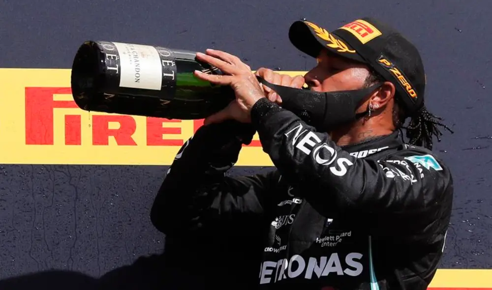 Lewis Hamilton ganó el Gran Premio de Gran Bretaña. | Foto: EFE Lewis Hamilton ganó el Gran Premio de Gran Bretaña. | Foto: EFE
