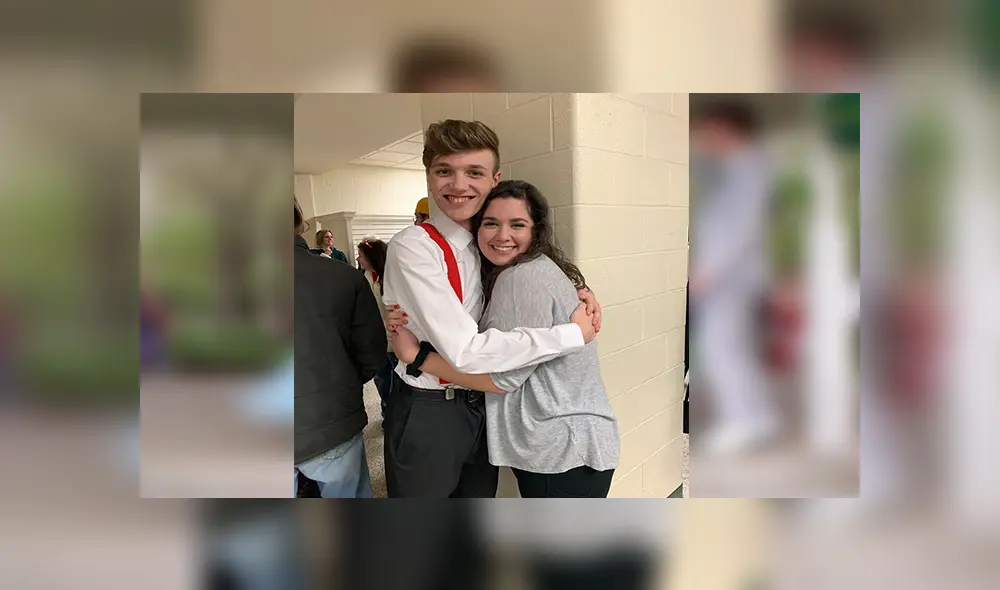 En Facebook, un joven quiso sorprender a su mejor amigo y le fabricó un vestido estilo princesa para su graduación.