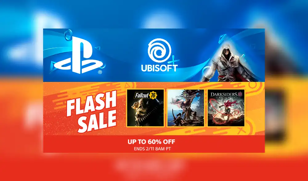 PS4: Flash Sale de juegos de Ubisoft y más en PSN Store