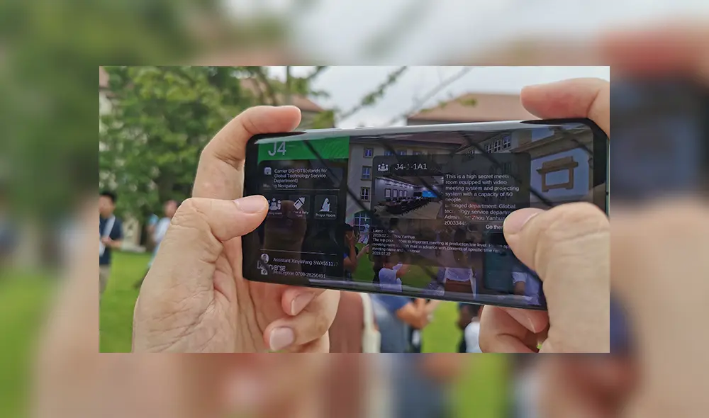 Huawei reveló su nueva aplicación de realidad mixta: Cyberverse.