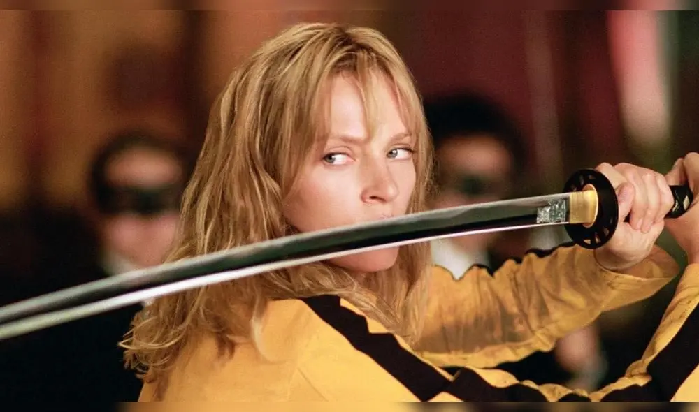 Uma Thurman en personaje