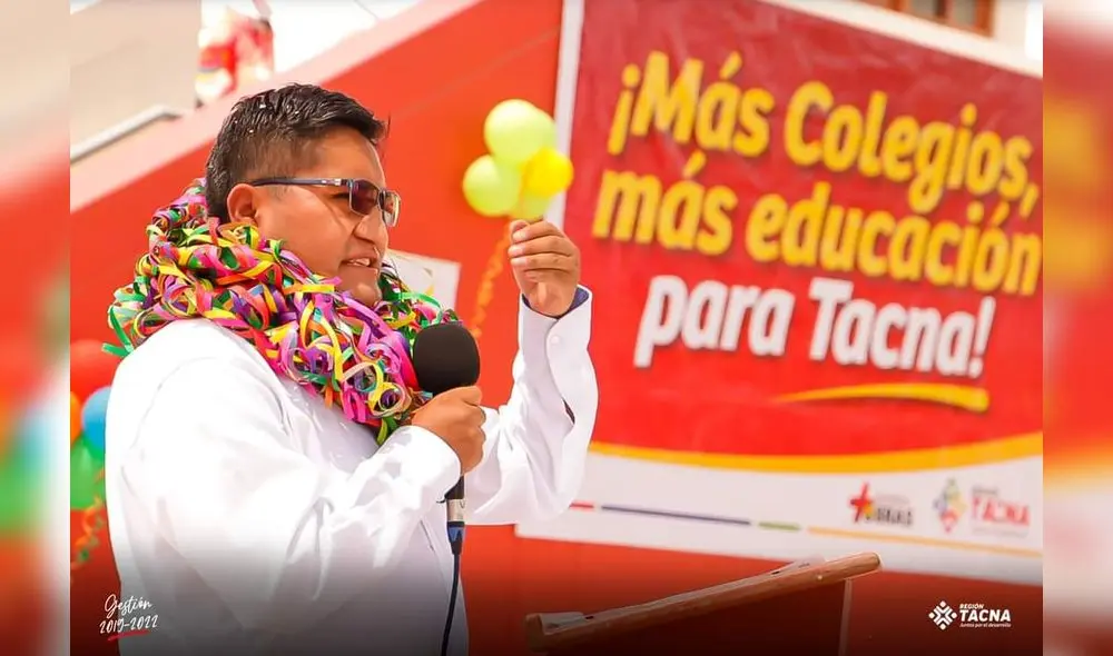 Juan Tonconi Quispe, gobernador regional de Tacna. Foto: Liz Ferrer / LR Juan Tonconi Quispe, gobernador regional de Tacna. Foto: Liz Ferrer / LR