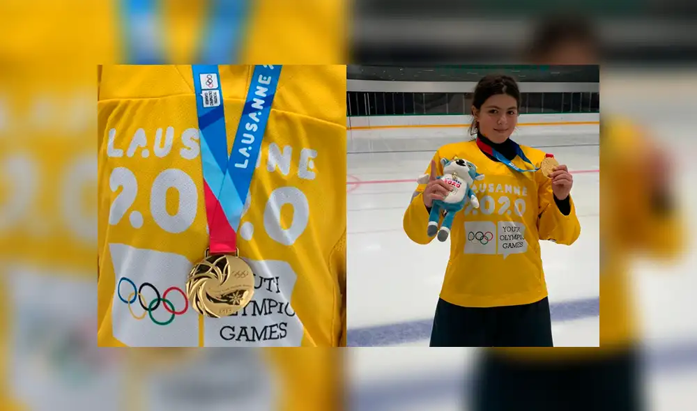 Luisa Nuñez formó parte del equipo amarillo en los Juegos Olímpicos de la Juventud.