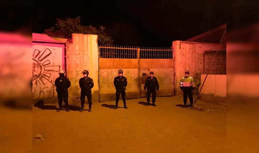 Policía realizó operativo en Tumán. Foto: Cortesía. Policía realizó operativo en Tumán. Foto: Cortesía.