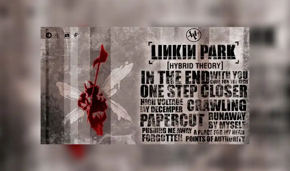 Hybrid Theory se estrenó en octubre del 2000. Foto: difusión