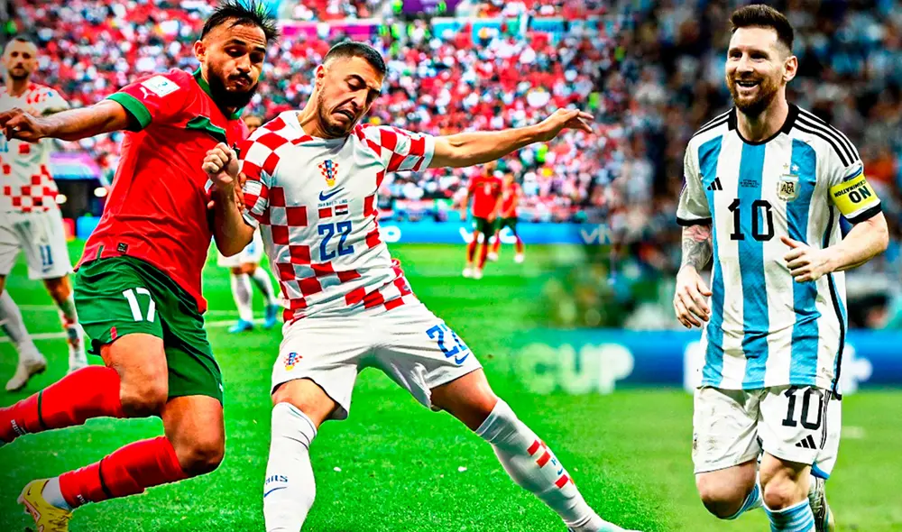 Marruecos y Croacia provienen del grupo F. Los croatas serán rivales de Argentina en semifinales. Foto: composición de Gerson Cardoso/EFE/GLR Marruecos y Croacia provienen del grupo F. Los croatas serán rivales de Argentina en semifinales. Foto: composición de Gerson Cardoso/EFE/GLR