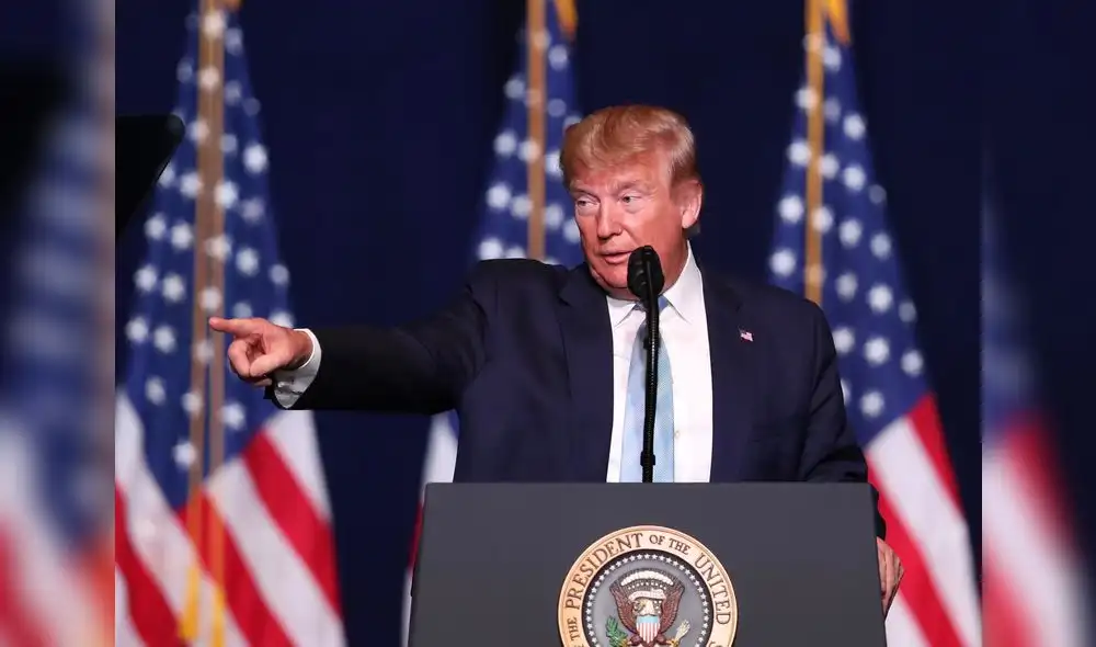 El presidente Donald Trump dio un ultimátum a Siria tras amenazas. Foto: AFP. El presidente Donald Trump dio un ultimátum a Siria tras amenazas. Foto: AFP.