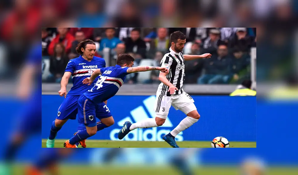 Con gol de Cristiano y Dybala, Juventus superó a Sampdoria por 2-1 en la Serie A de Italia Con gol de Cristiano y Dybala, Juventus superó a Sampdoria por 2-1 en la Serie A de Italia