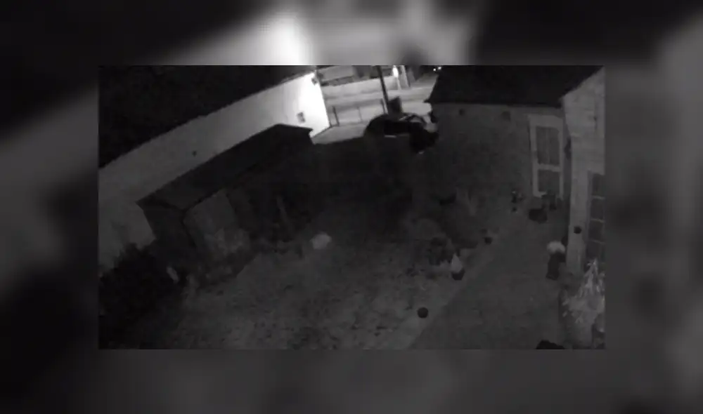 YouTube viral: chica revisa videos de seguridad y cree haber filmado un 'fantasma' [VIDEO]