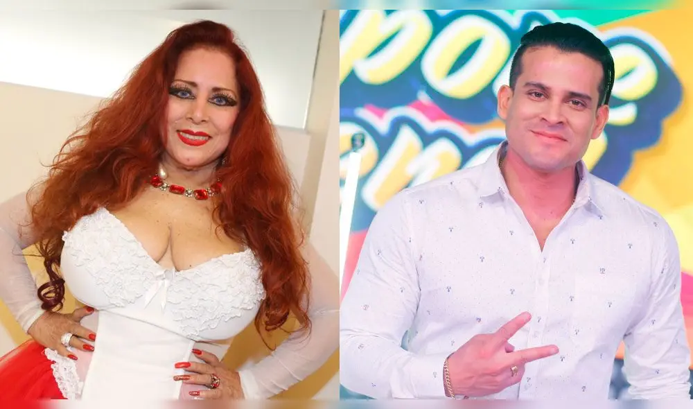 Monique Pardo y Christian Domínguez