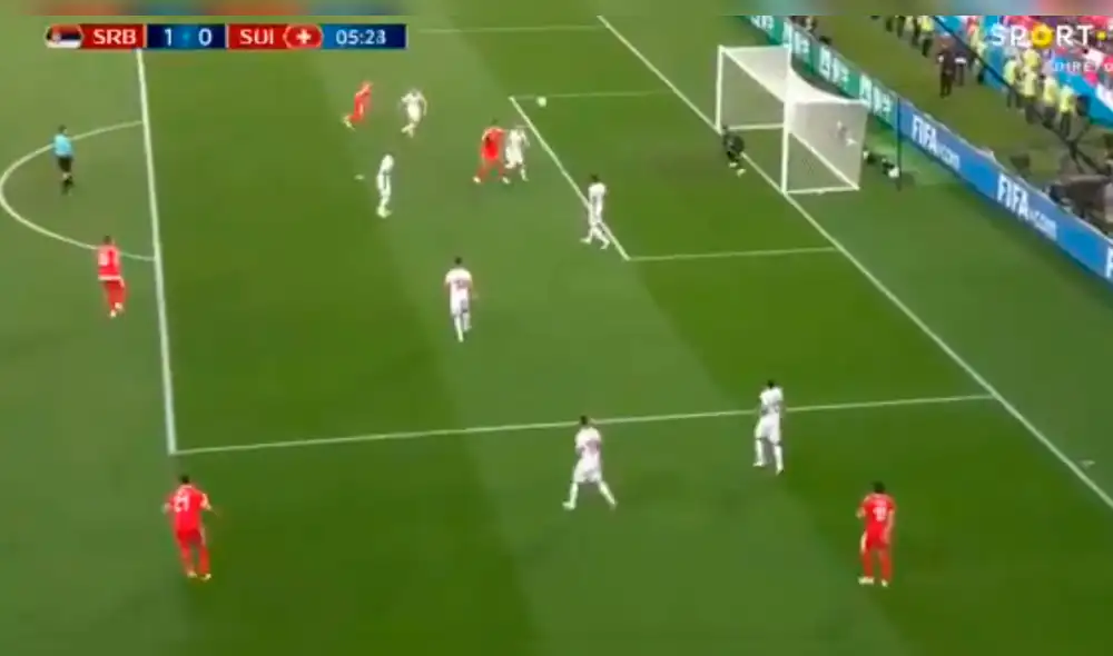 Serbia vs Suiza: Mitrovic abrió el marcador apenas a los 5 minutos por Rusia 2018 [VIDEO]
