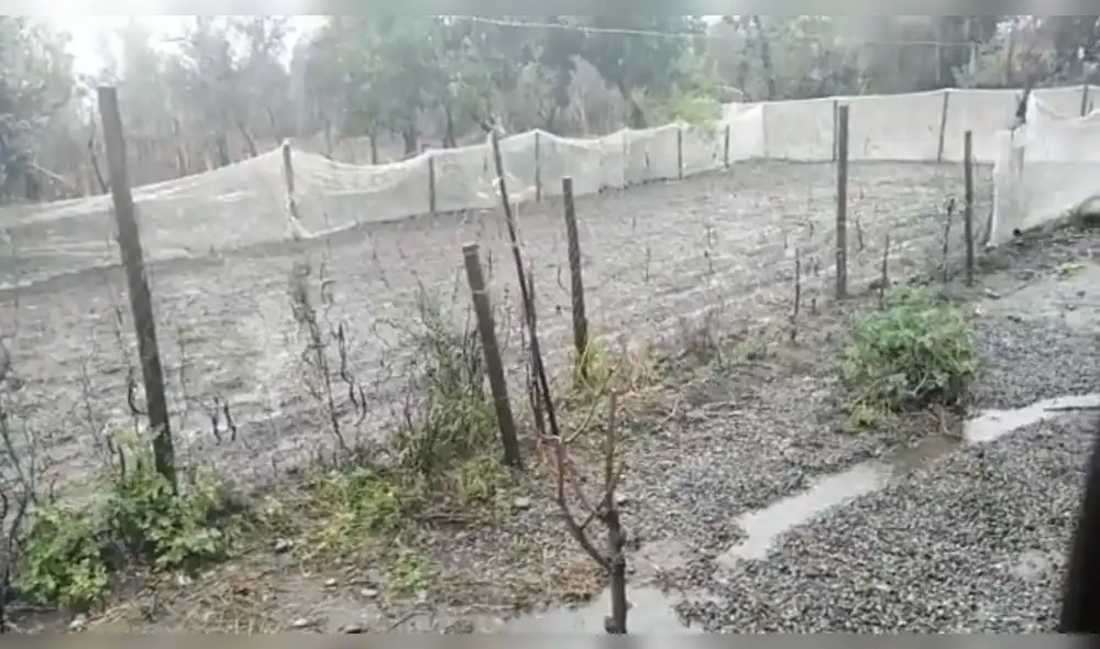 Lluvias en Chile. (Foto: Twitter)