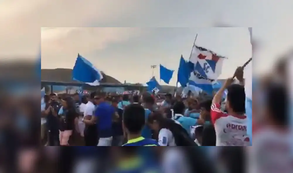 Alianza vs Cristal: emotivo banderazo de hinchas rimenses en La Florida [VIDEO]