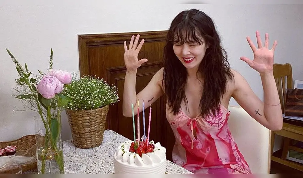 Desliza para ver más fotos de HyunA en Instagram. Créditos: Captura @hyunah_aa Desliza para ver más fotos de HyunA en Instagram. Créditos: Captura @hyunah_aa