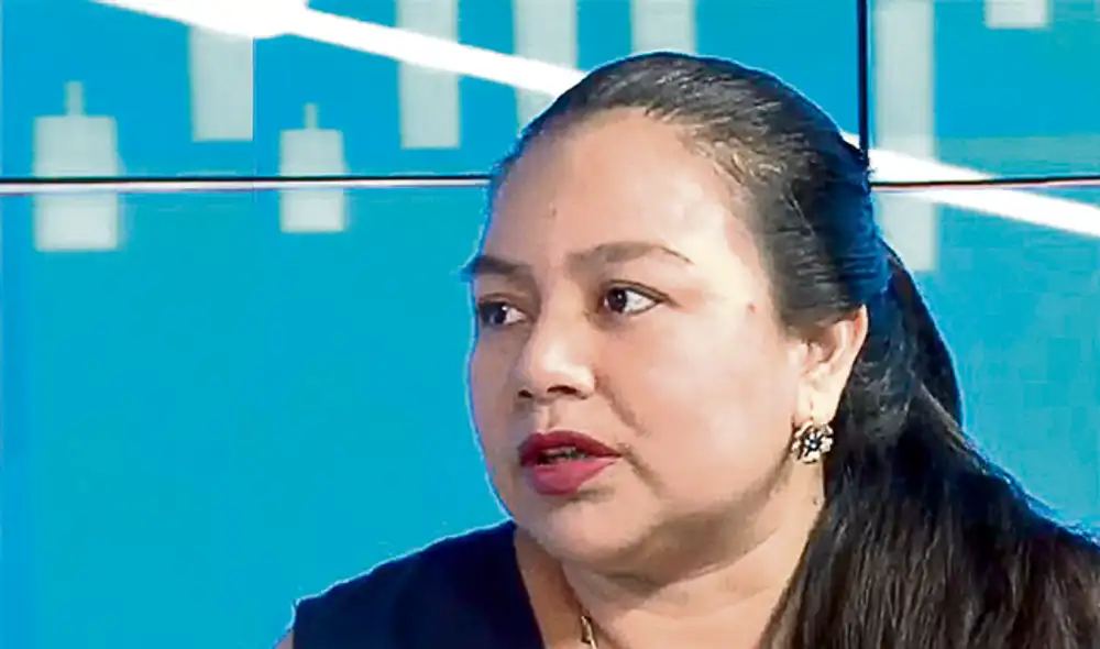 Susana Saldaña - Presidenta de la Coordinadora de Empresarios de Gamarra.