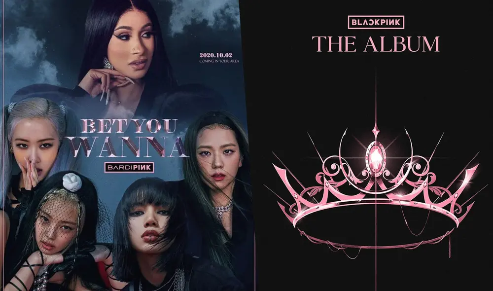 BLACKPINK la rompe en tendencias mundiales tras el lanzmiento de The album. Foto: YG Entertanment / @iamcardib