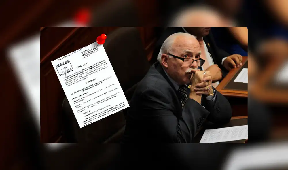 'Ley inquisición': así justifica Carlos Tubino su polémico proyecto [VIDEO]