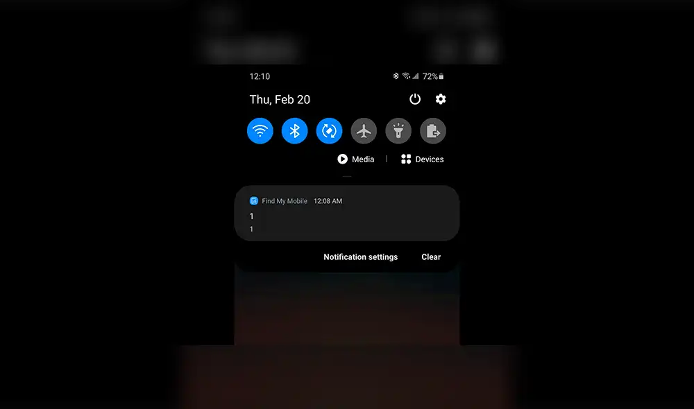 La notificación '1' se mandó a miles de usuarios de diversas partes del mundo.