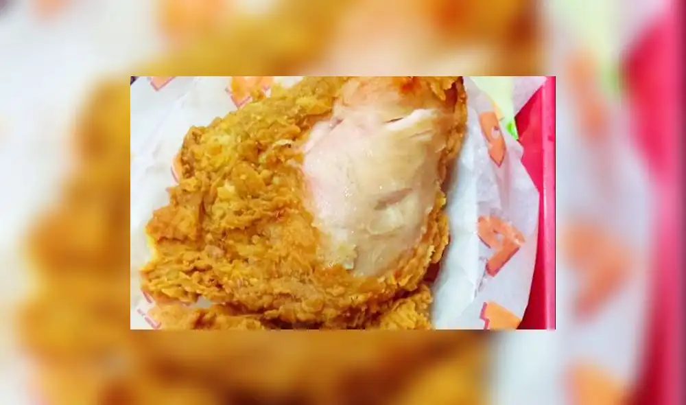 Facebook: Denuncian alimentos en mal estado en restaurante Popeyes de Real Plaza