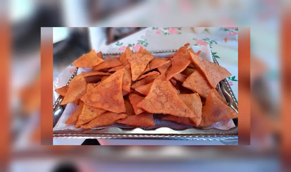 Desliza las imágenes hacia la izquierda para conocer los ingredientes y la preparación de los deliciosos ‘Doritos’. Foto: Captura.
