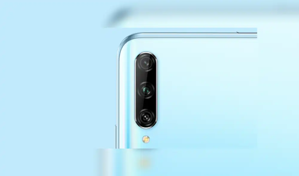 El Huawe Y9s llega con una triple cámara trasera de 48 MP + 8 MP + 2 MP.