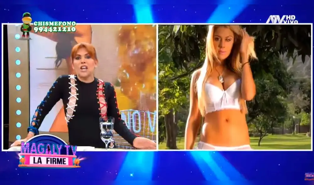 Magaly Medina y Alexandra Méndez, la 'Chama'